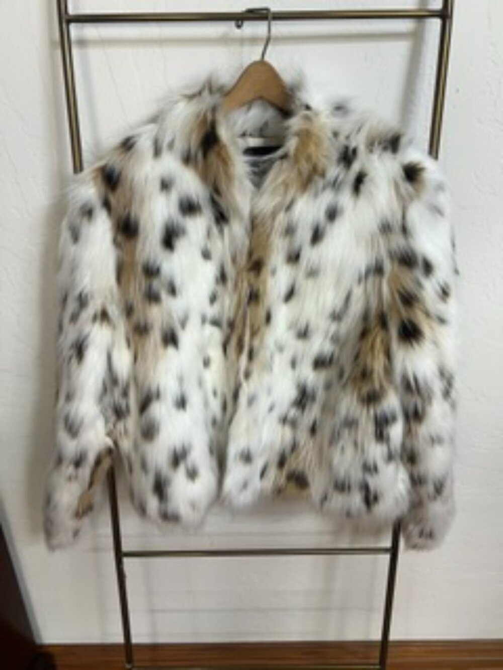 Velvet Heart Faux Fur Jacket Size L